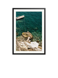 Sonic Editions framed print Secret Tuscan Cove 51x61cm - British product