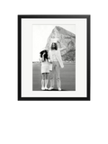 Sonic Editions Mr & Mrs Lennon framed print large, UK version
