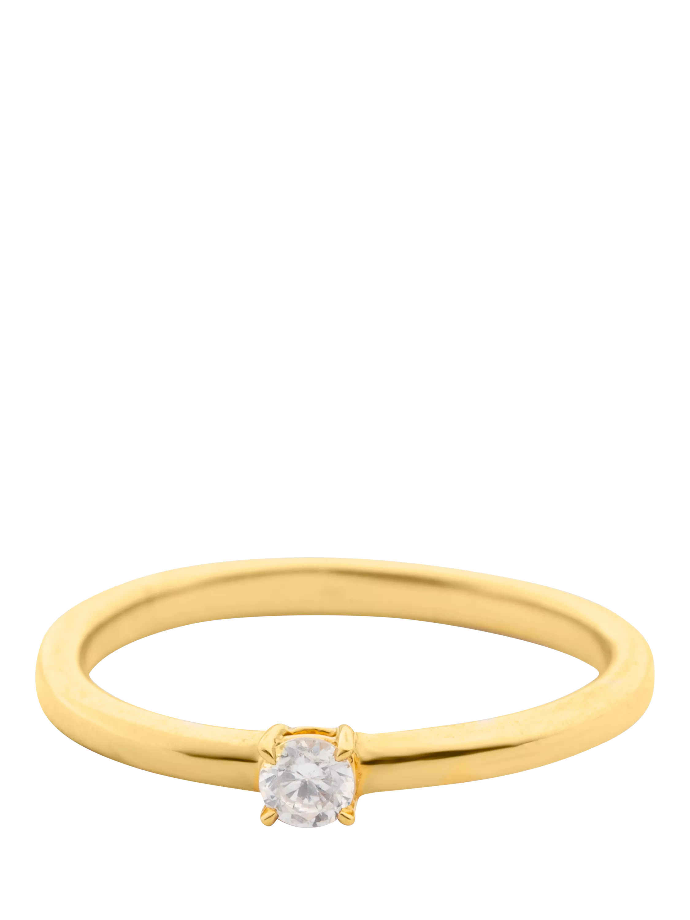 LARNAUTI Annecy 0.10ct lab grown diamond solitaire ring, UK version