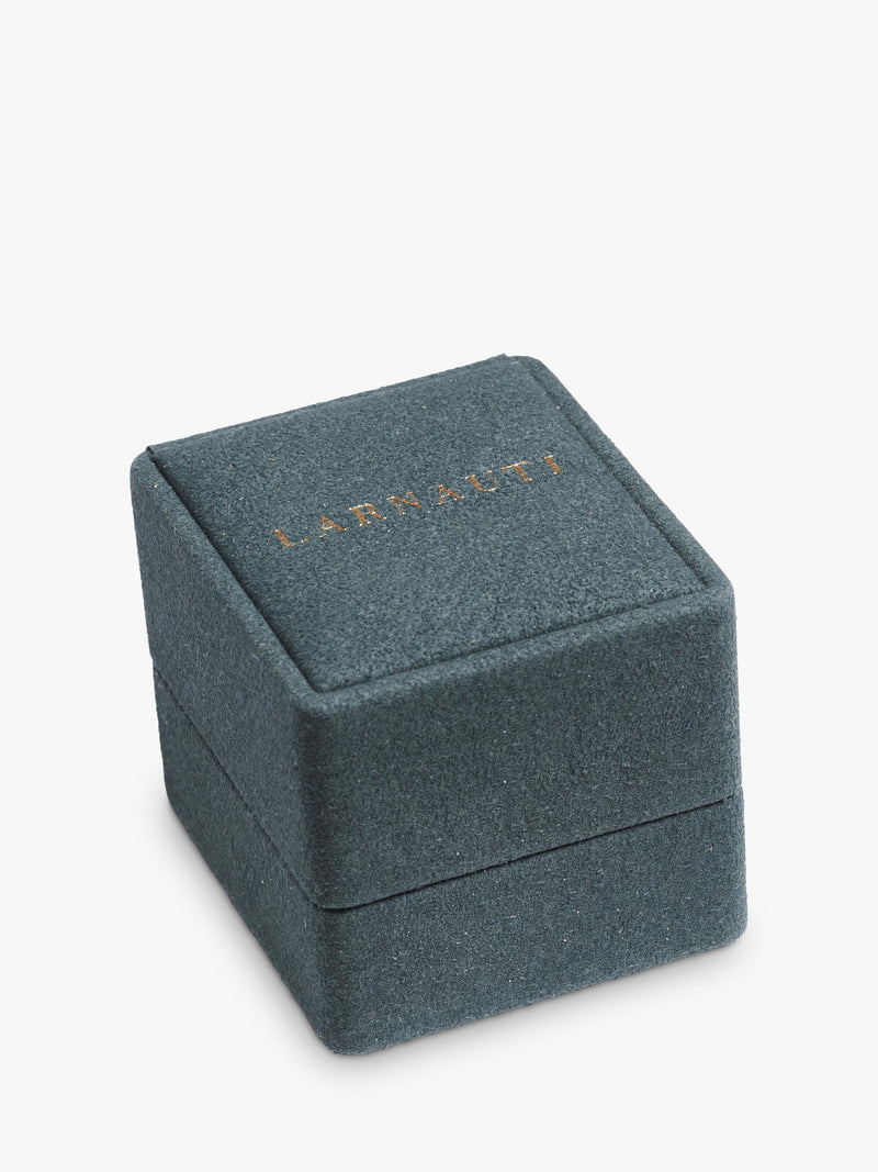 LARNAUTI lab-grown diamond pave ring 0.18ct - British product