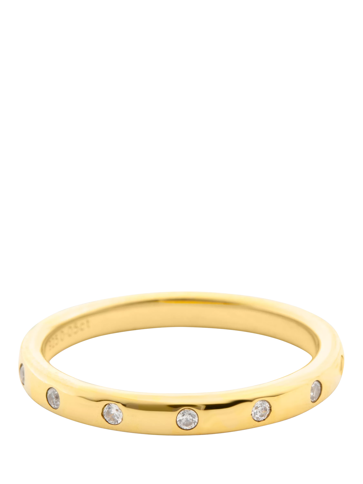 LARNAUTI lab grown diamond seamless ring 0.05ct (British brand)