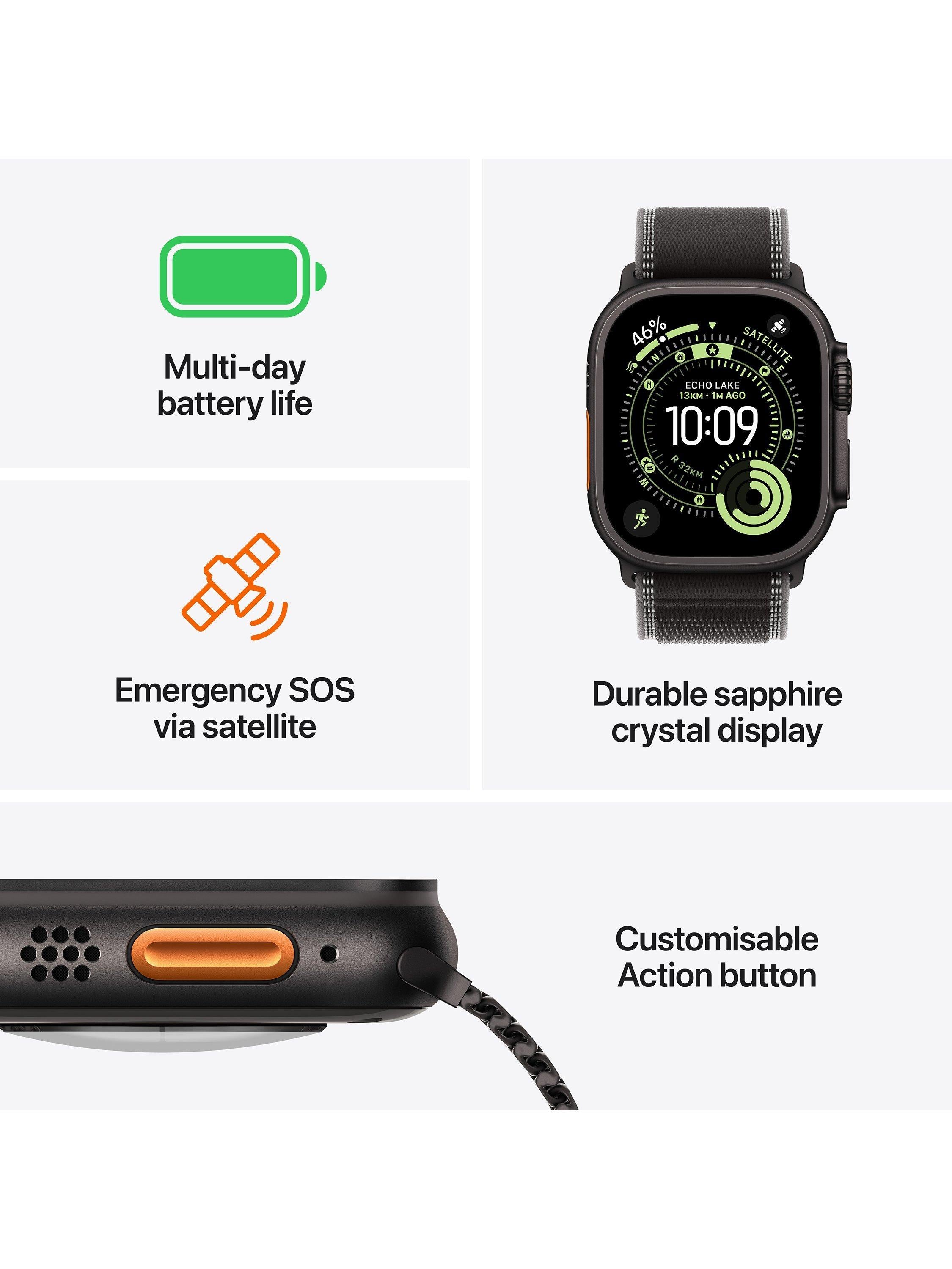 Apple smartwatch Ultra 3 49mm, imported from the UK