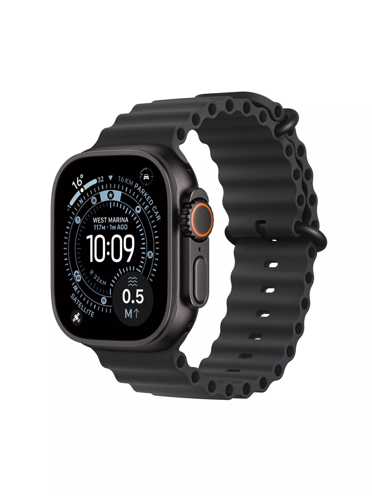 Apple Watch Ultra 3 49mm titanium Ocean Band, imported from the UK