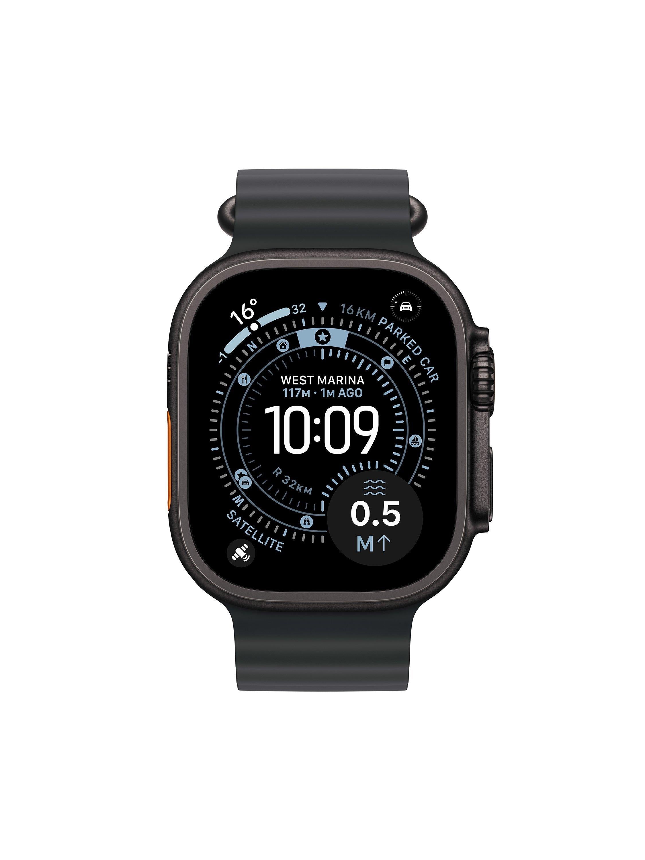 Apple Watch Ultra 3 49mm titanium Ocean Band, imported from the UK