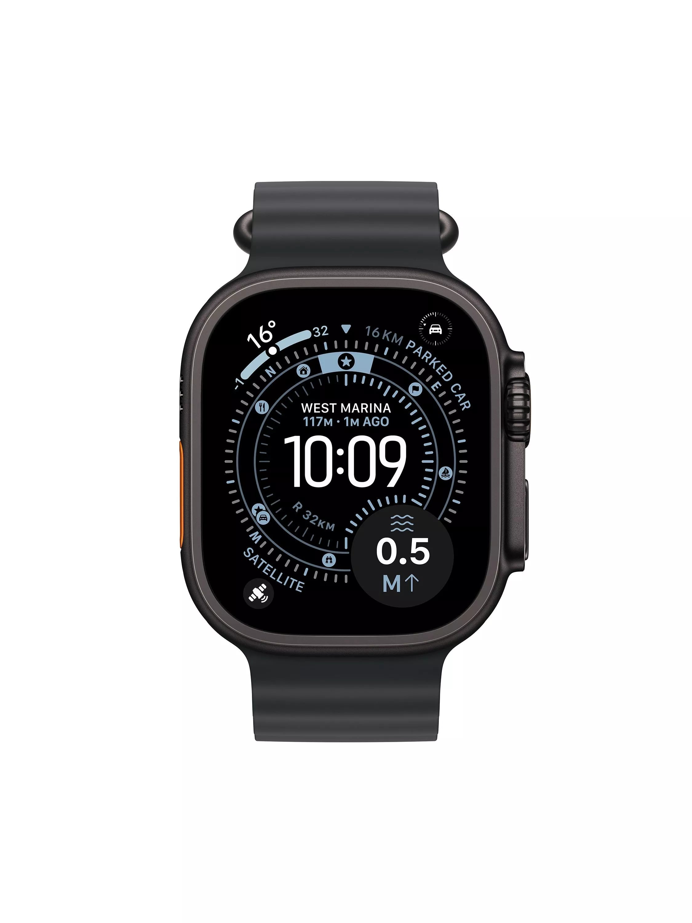 Apple Watch Ultra 3 49mm titanium Ocean Band, imported from the UK