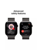 Apple smartwatch titanium case Milanese Loop 46mm, imported from the UK