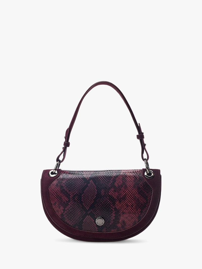 Moda In Pelle Fillipa curved crossbody bag, UK version