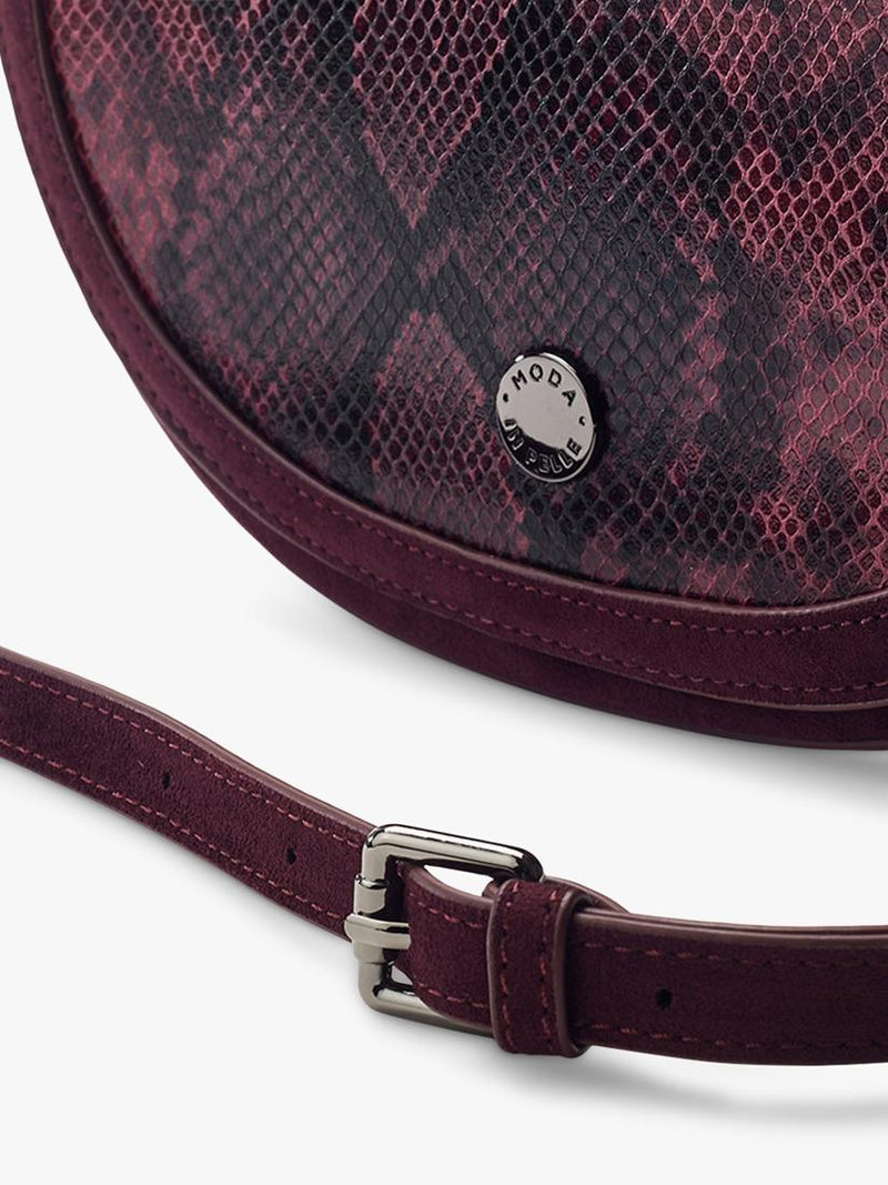 Moda In Pelle Fillipa curved crossbody bag, UK version