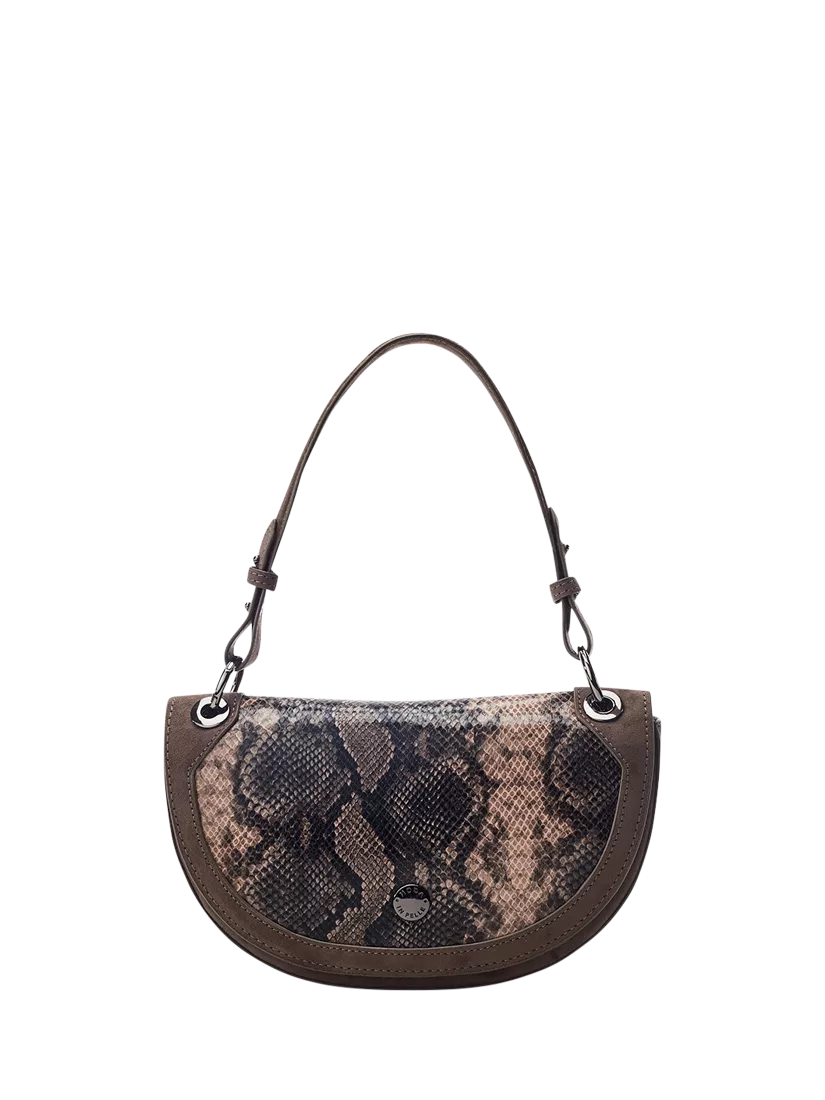 Moda In Pelle Fillipa curved crossbody bag, UK version