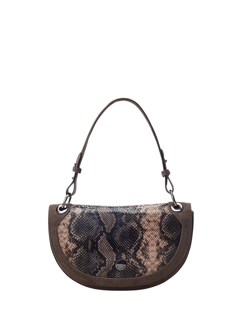 Moda In Pelle Fillipa curved crossbody bag, UK version