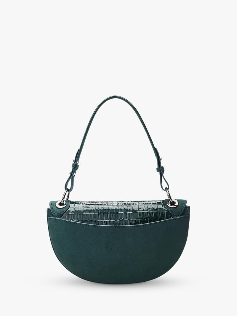 Moda in Pelle Fillipa curved crossbody bag, UK version