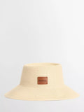 Barbour Polly Braid Bucket Hat, Cream, S