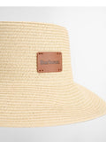 Barbour Polly Braid bucket hat in cream - British product