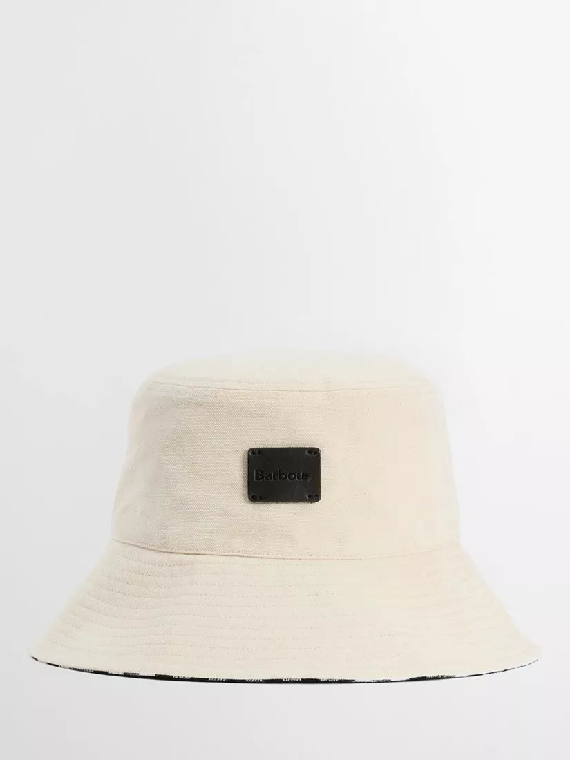 Barbour Selena Bucket Hat, Ecru, S
