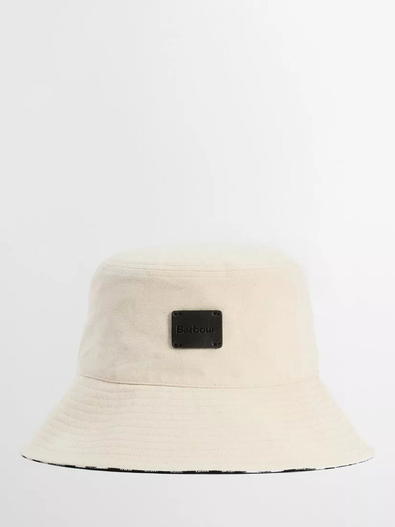 Barbour Selena Bucket Hat, Ecru, S