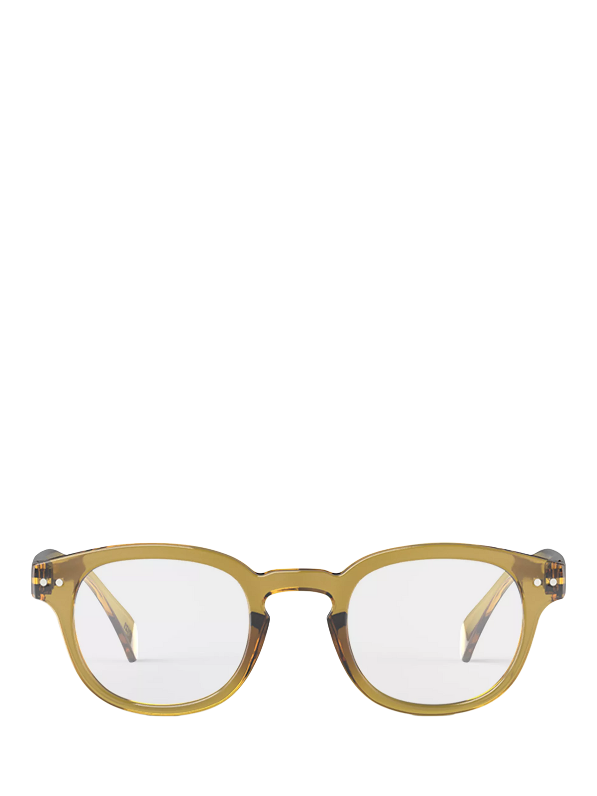 IZIPIZI crystal reading glasses golden green, UK version