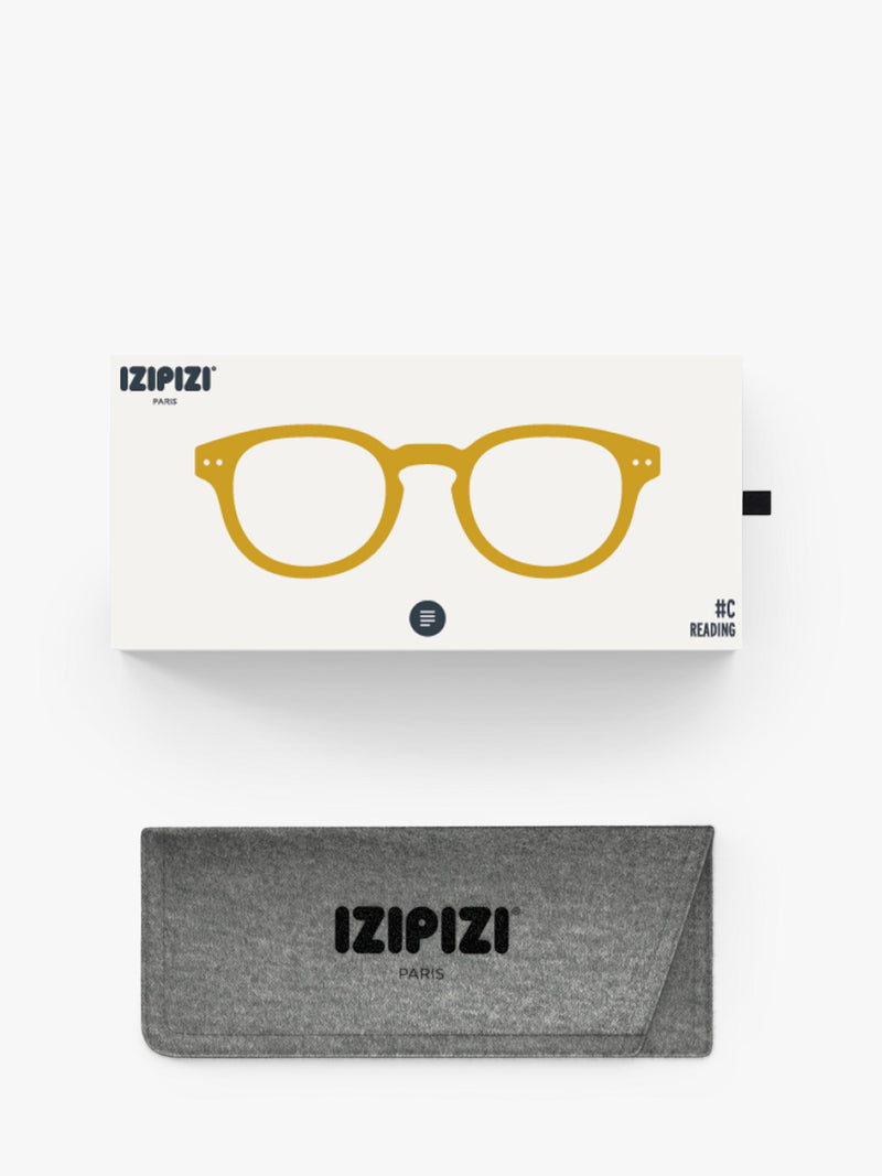 IZIPIZI crystal reading glasses golden green, UK version
