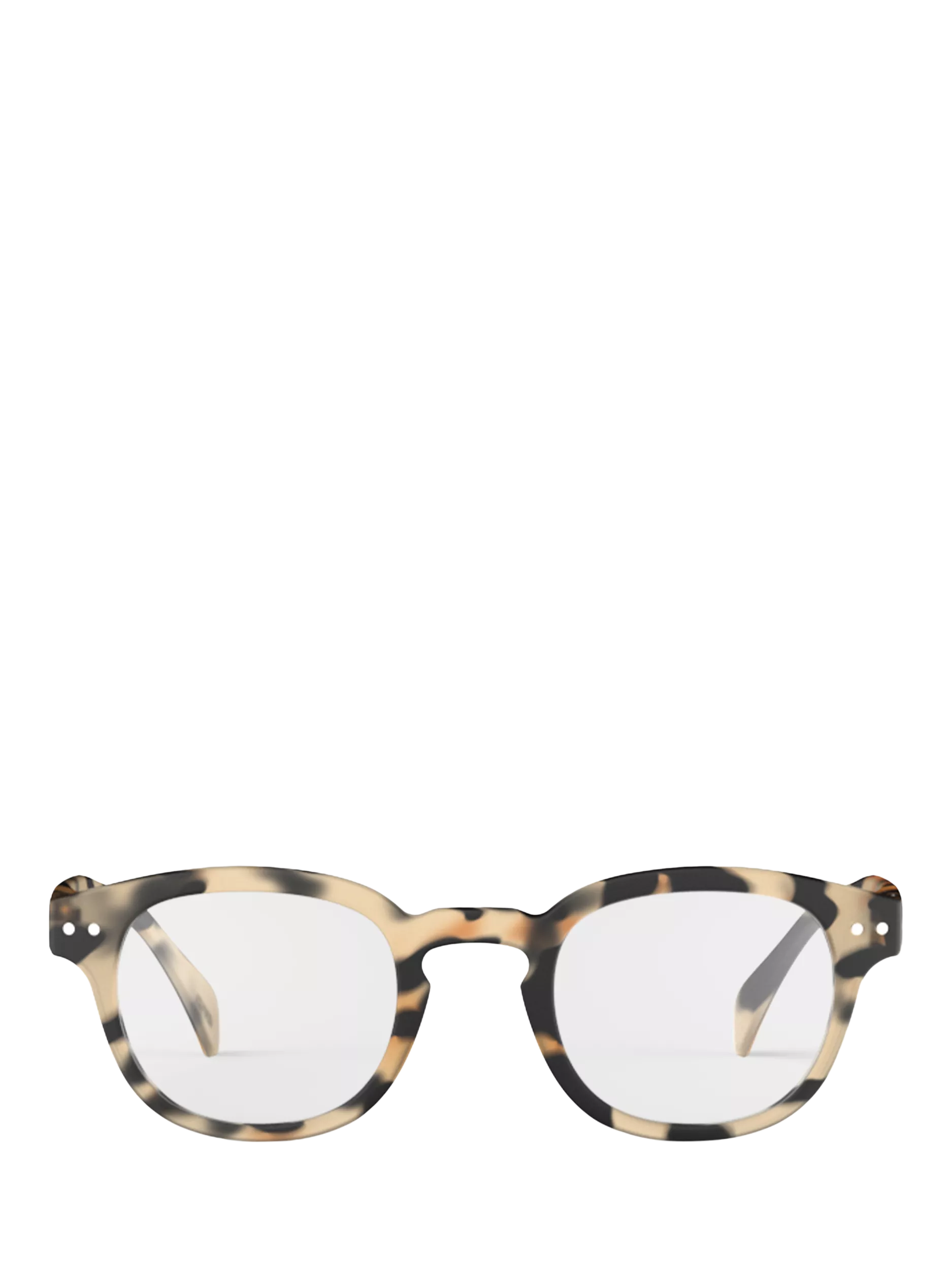 IZIPIZI tortoise reading glasses with +1.5 lenses, imported from the UK