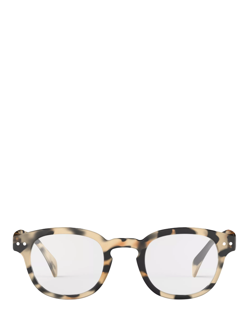 IZIPIZI tortoise reading glasses with +1.5 lenses, imported from the UK