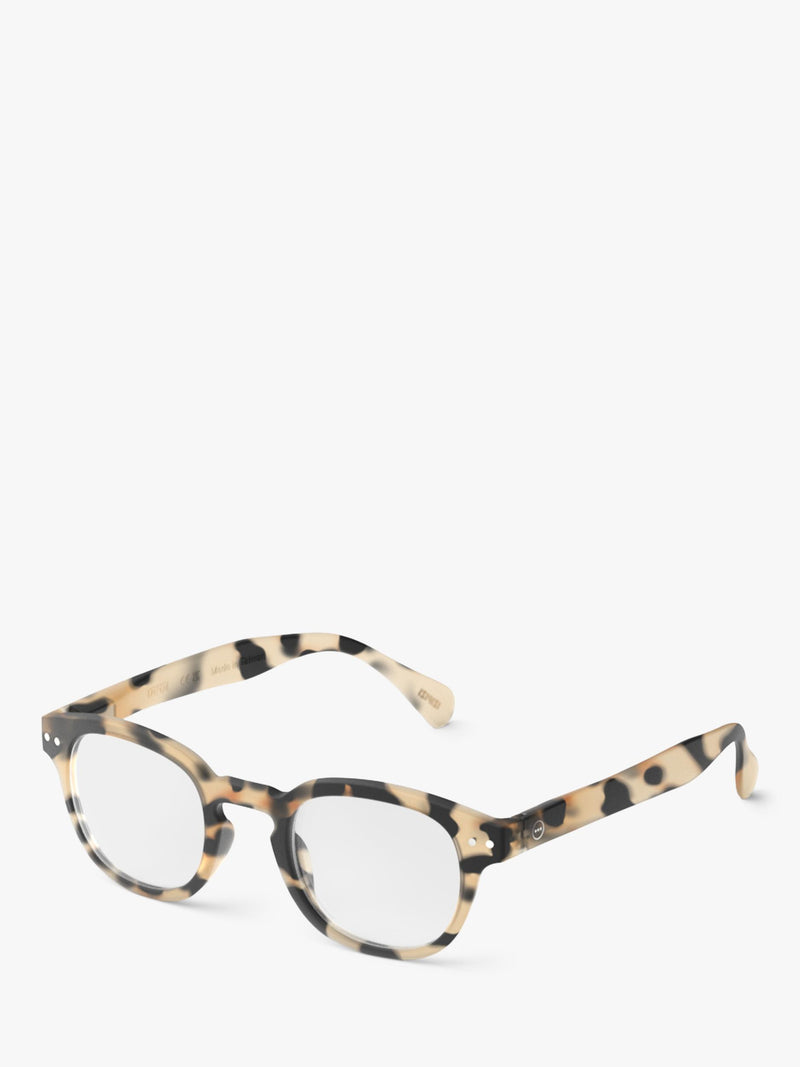 IZIPIZI tortoise reading glasses with +1.5 lenses, imported from the UK