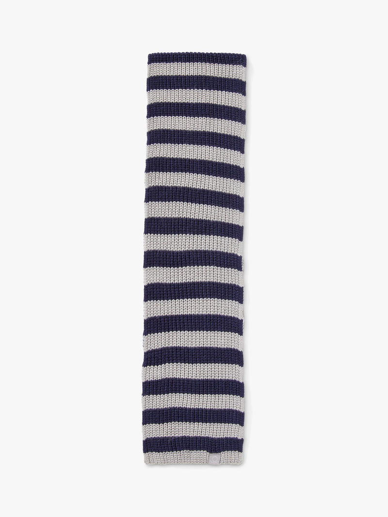 Benetton kids two-tone striped knit scarf (British brand)