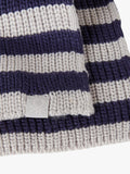 Benetton kids two-tone striped knit scarf (British brand)