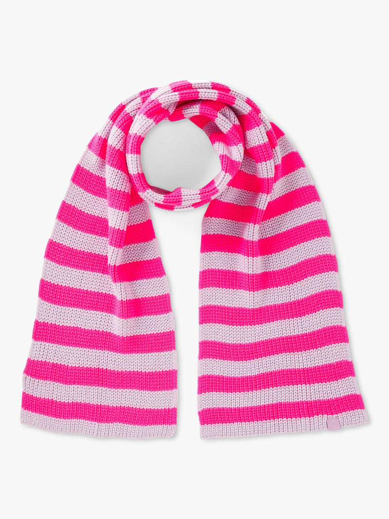 Benetton kids two-tone striped knit scarf (British brand)
