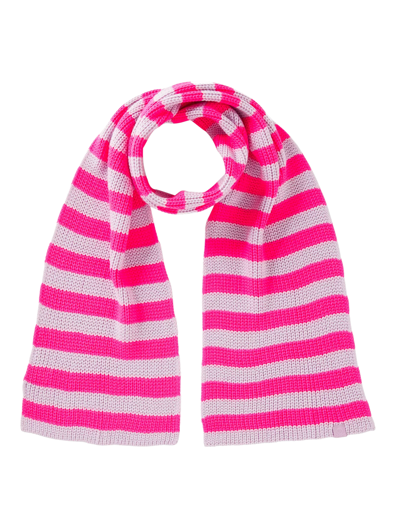 Benetton Kids' Two Tone Striped Knit Scarf