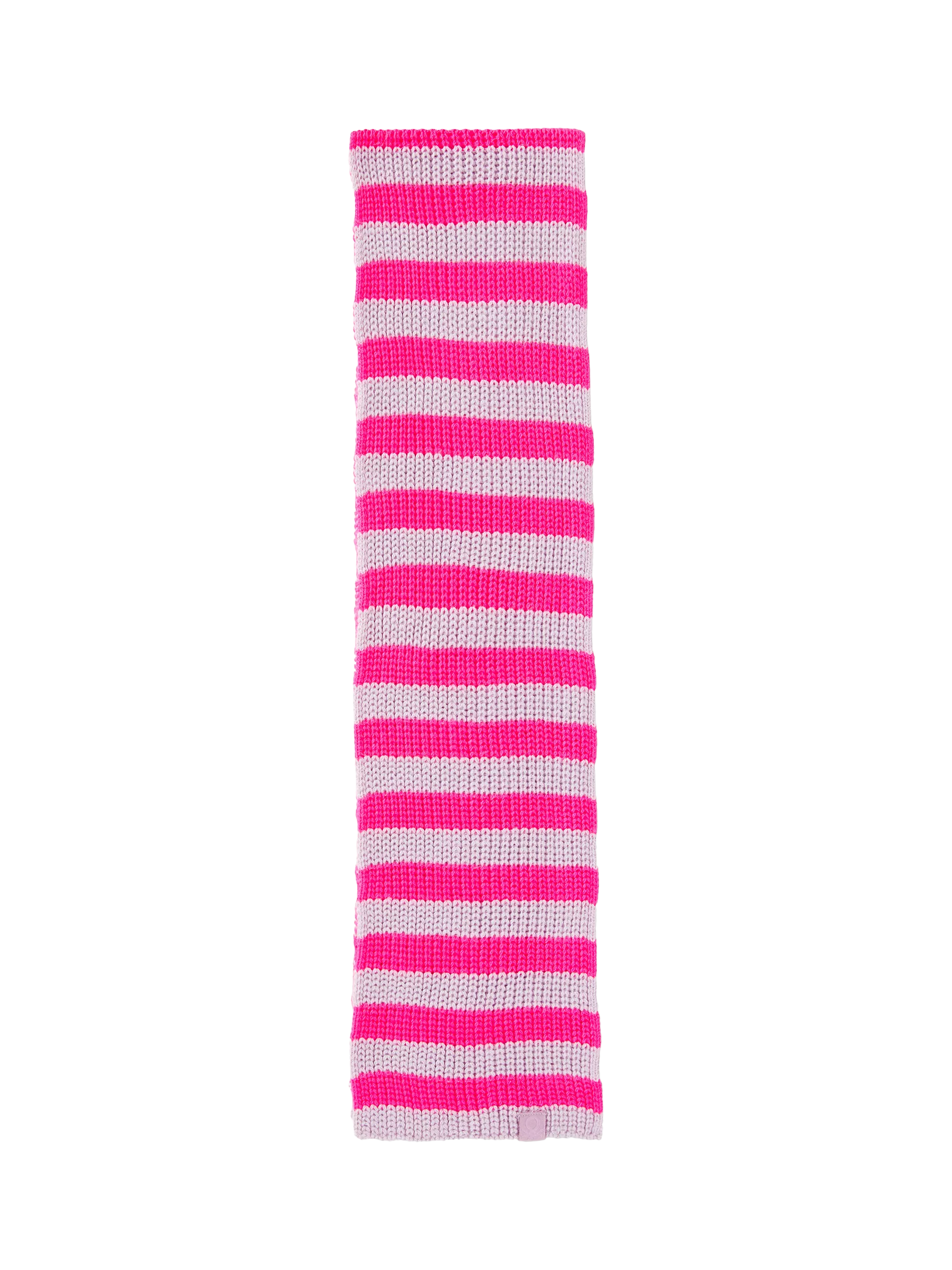 Benetton kids two-tone striped knit scarf (British brand)