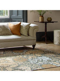 Morris & Co. Compton Trellis floral rug green (British brand)
