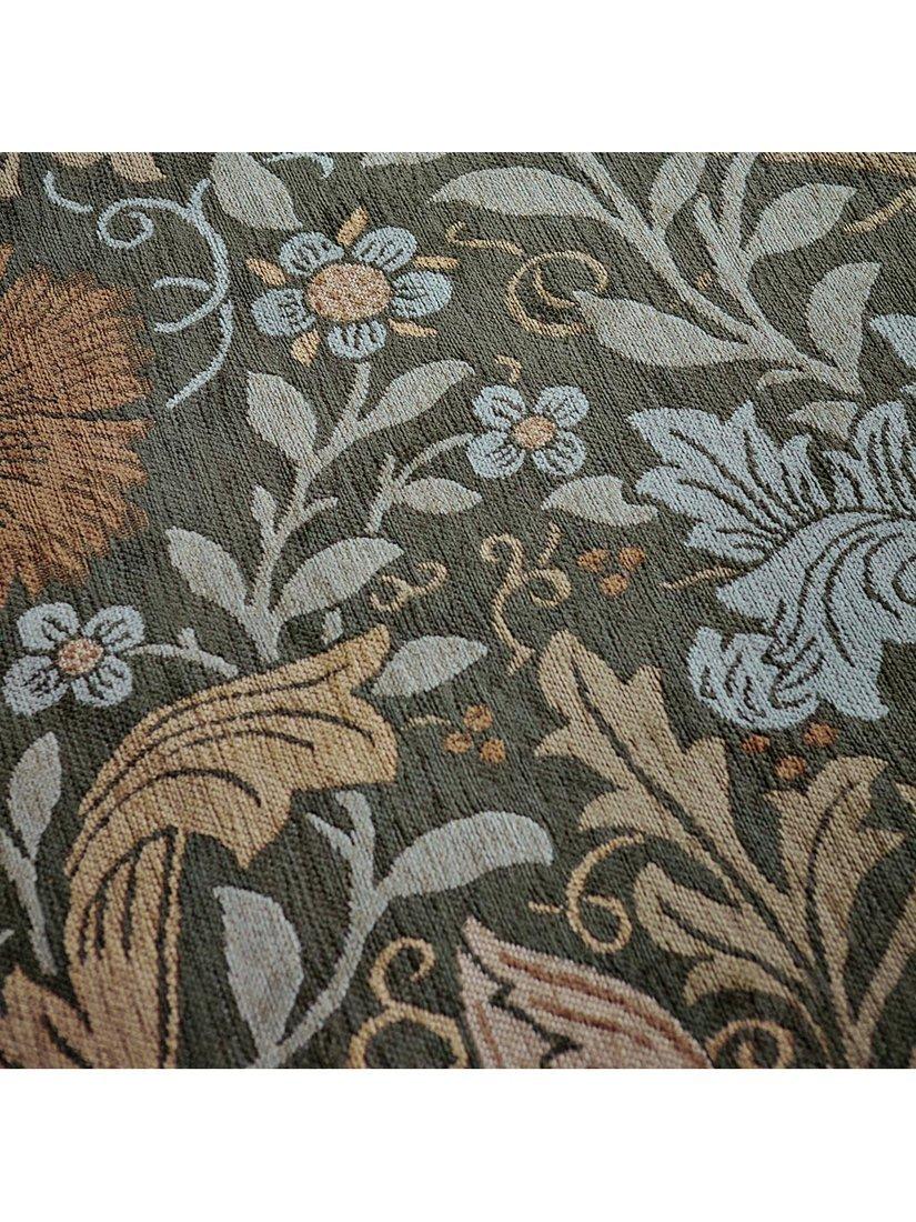 Morris & Co. Compton Trellis floral rug green (British brand)