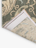 Morris & Co. Compton Trellis floral rug green (British brand)