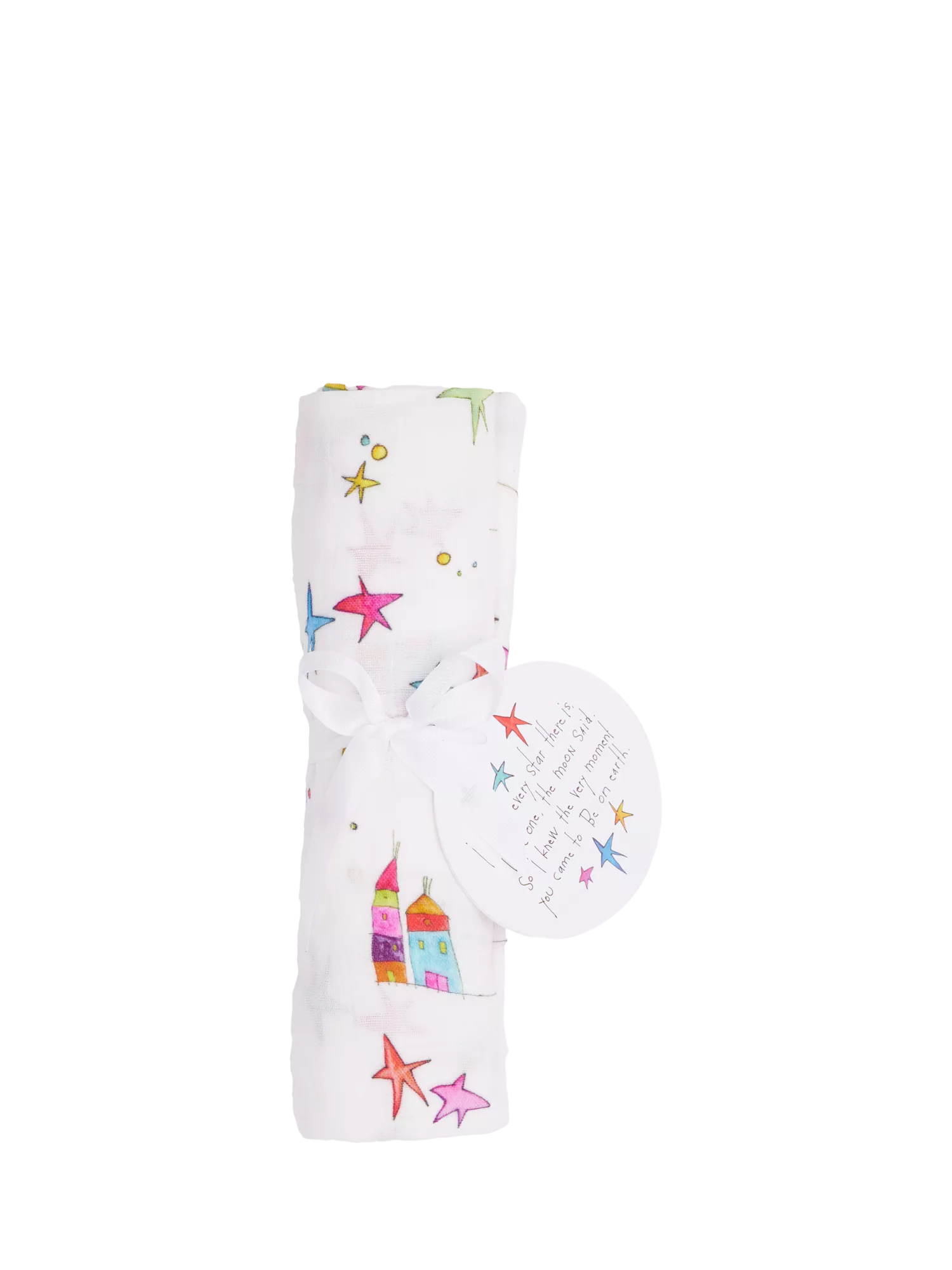 From Babies with Love organic baby swaddling shawl 120cm, UK version
