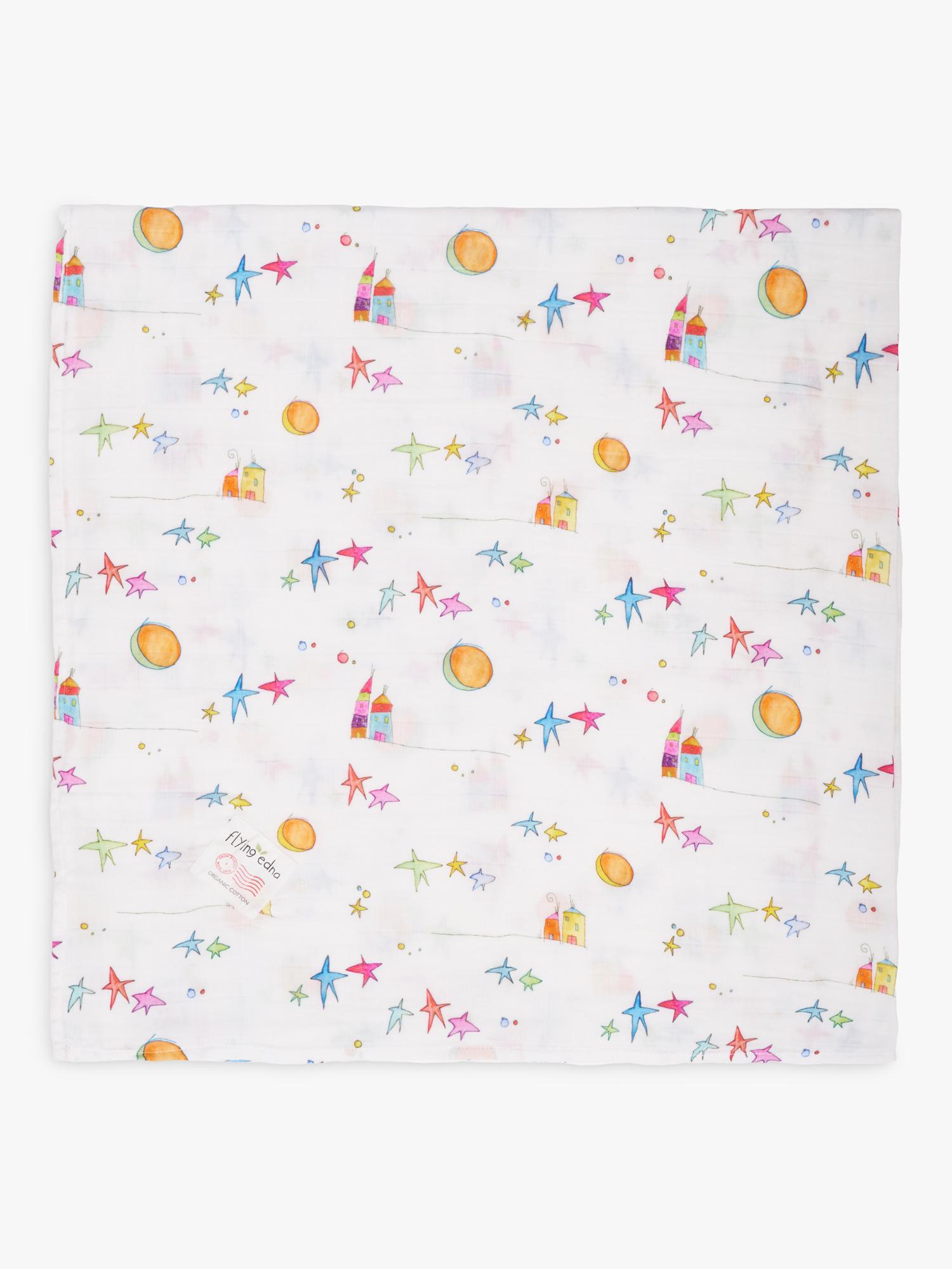 From Babies with Love organic baby swaddling shawl 120cm, UK version