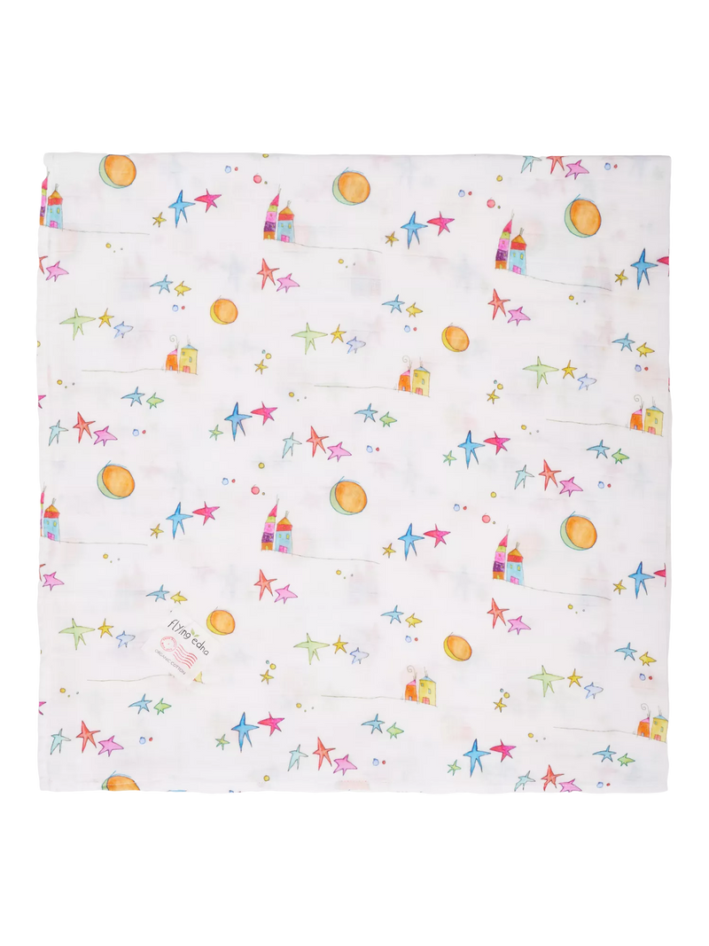 From Babies with Love organic baby swaddling shawl 120cm, UK version