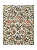 Morris & Co. Hyacinth Floral Rug Natural, imported from the UK