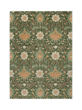 Morris & Co. Montreal pure wool rug green - British product