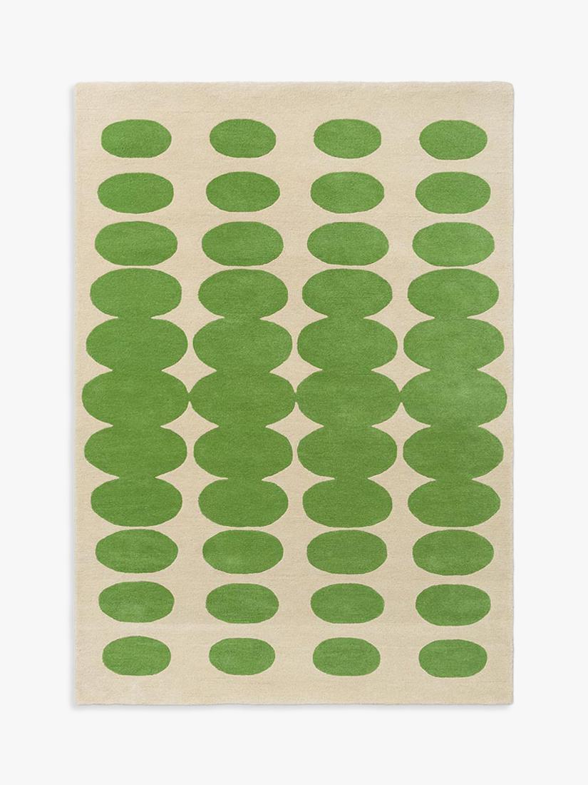 Orla Kiely Optical Oval pure wool rug 180x120cm (British brand)