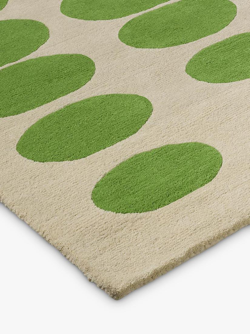 Orla Kiely Optical Oval pure wool rug 180x120cm (British brand)