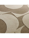 Orla Kiely Prism Flower pure wool rug 180x120cm (British brand)