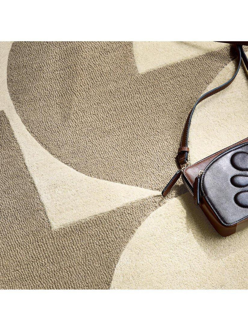 Orla Kiely Prism Flower pure wool rug 180x120cm (British brand)