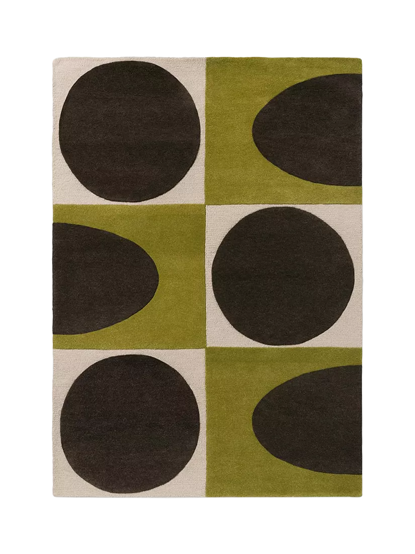 Orla Kiely Spot Square Pure Wool Rug
