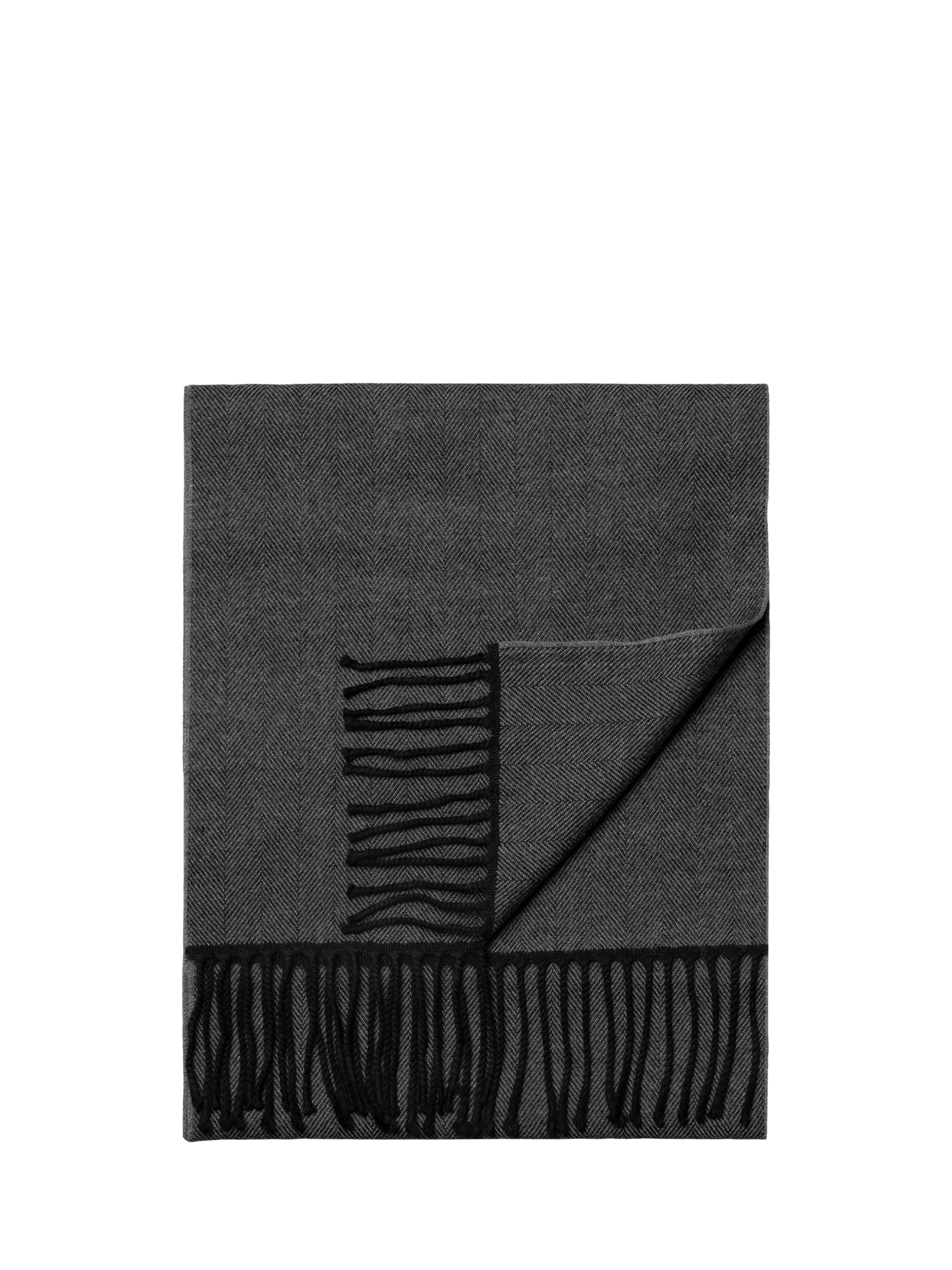 Eton merino wool herringbone scarf, imported from the UK