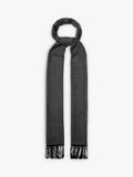 Eton merino wool herringbone scarf, imported from the UK