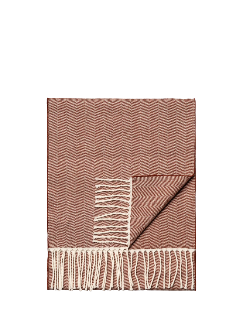 Eton Merino Wool Herringbone Scarf 30 x 200 cm