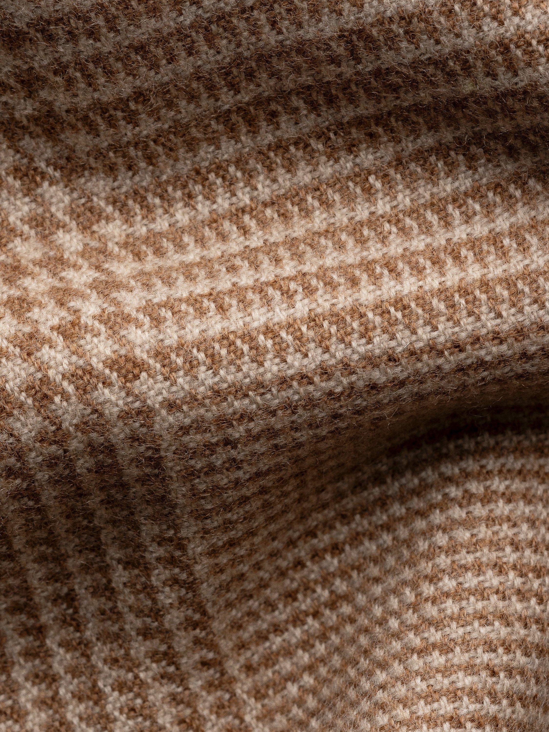 Eton merino wool scarf Prince of Wales check 30x200cm - British product