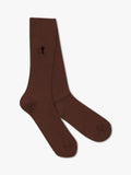 London Sock Company socks pack of 3 brown (British brand)