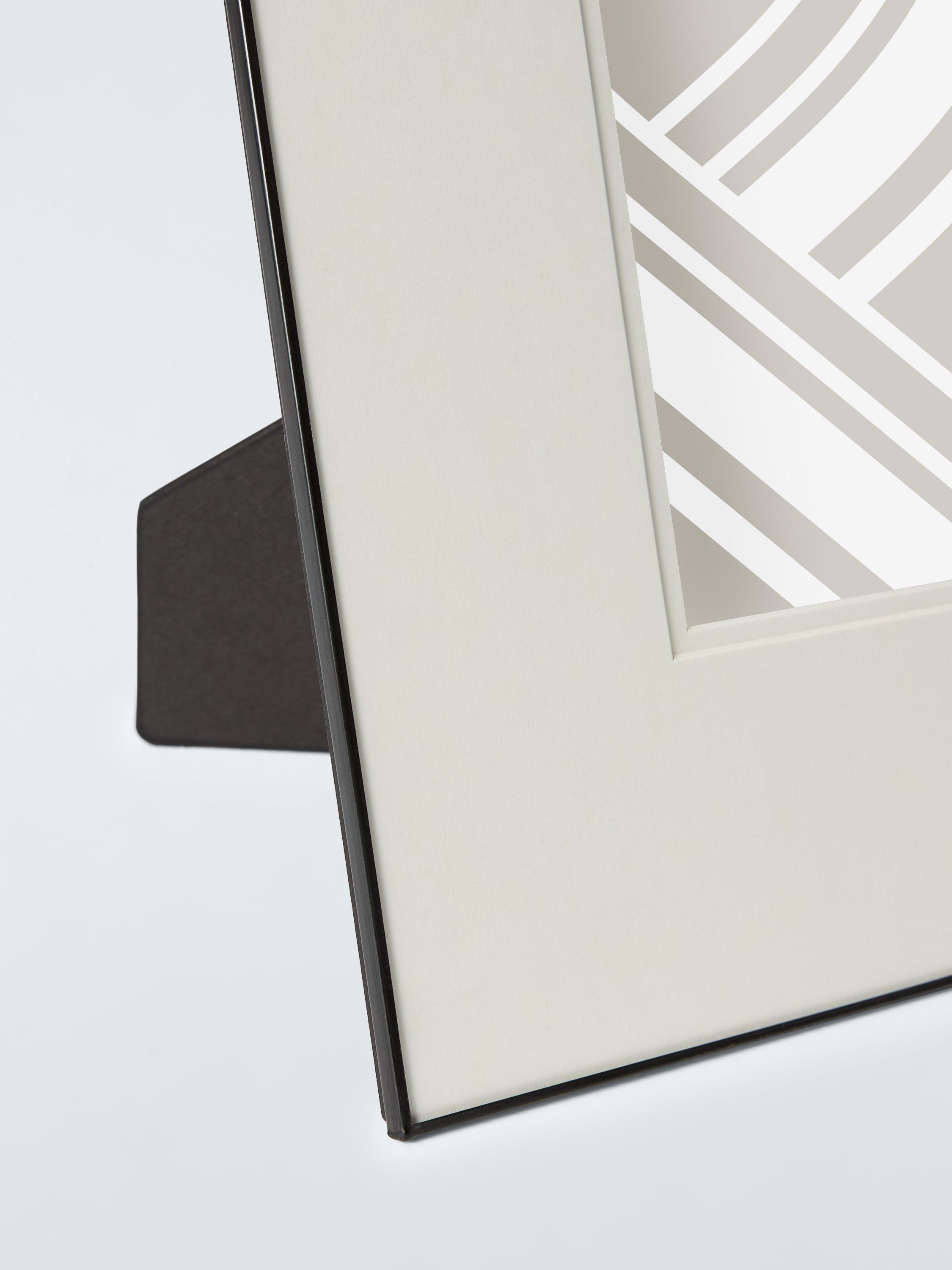 John Lewis double mount aluminium photo frame 8x8 inch (British brand)