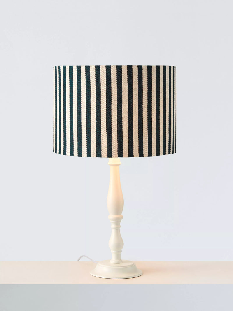 John Lewis Herringbone Stripe Drum Lampshade 25cm Diameter