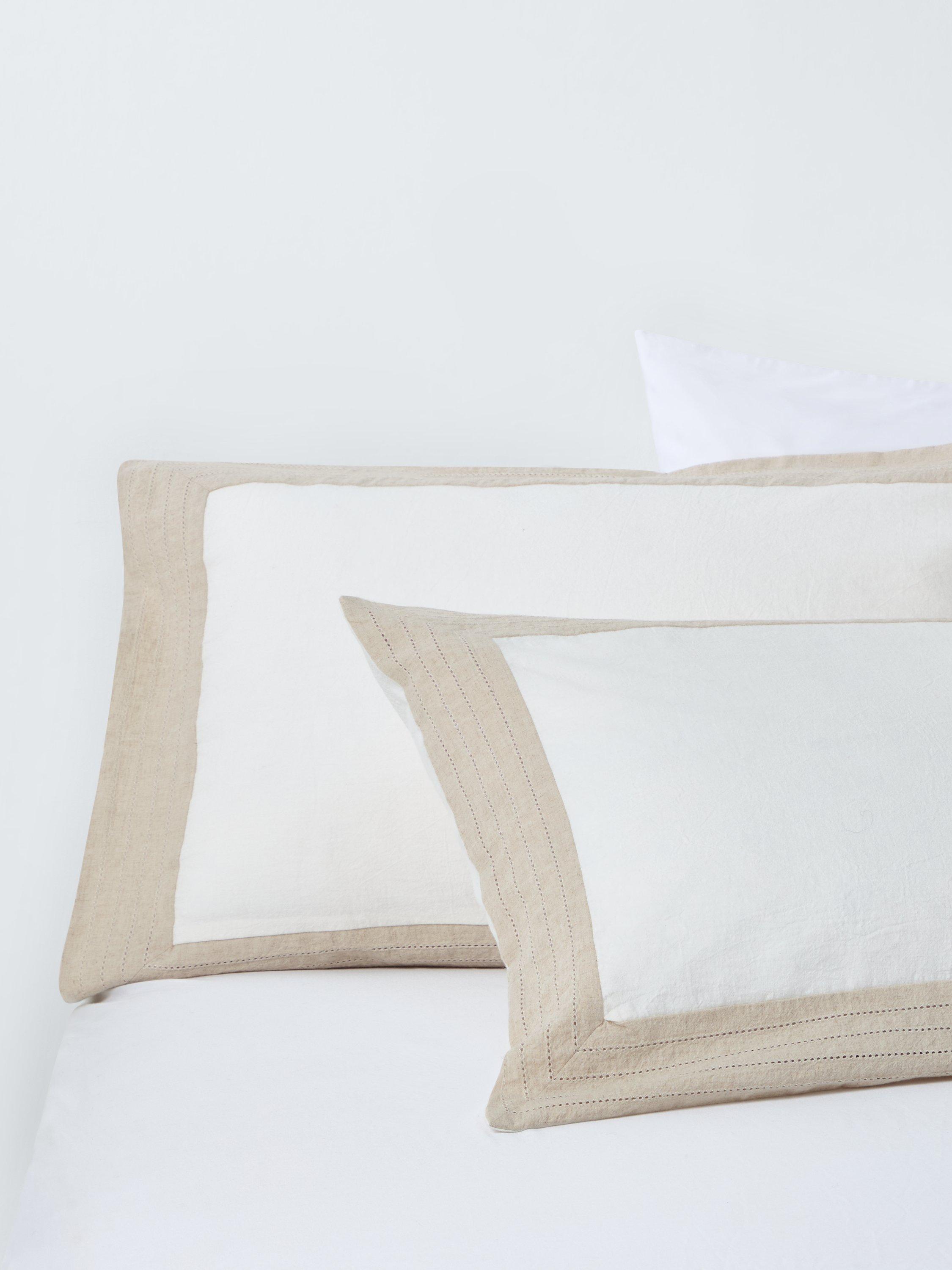 John Lewis Ainsdale duvet cover set double white, UK version